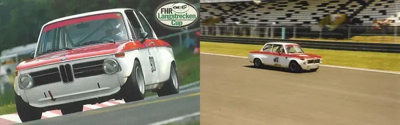 BMW 2002 TI — historischer Rennwagen mit FIA-Wagenpass