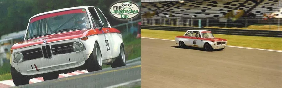 BMW 2002 TI — historischer Rennwagen mit FIA-Wagenpass