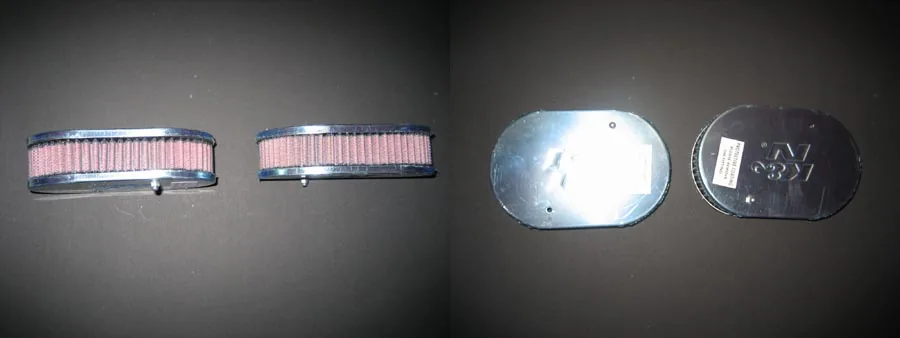 BMW02 K&N-Luftfilter für 40er oder 45er Doppelvergaser.