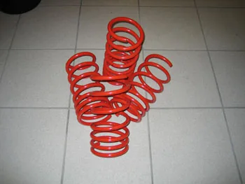 Tieferlegungsfedern ca. 40 mm Komplettsatz - BMW 1502 - 2002 Turbo