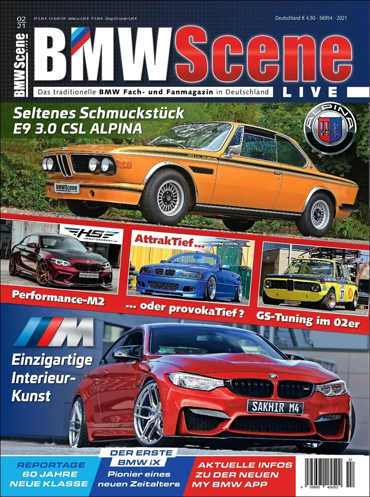 BMWScene Live Magazin Cover Story BMW E9 CSL